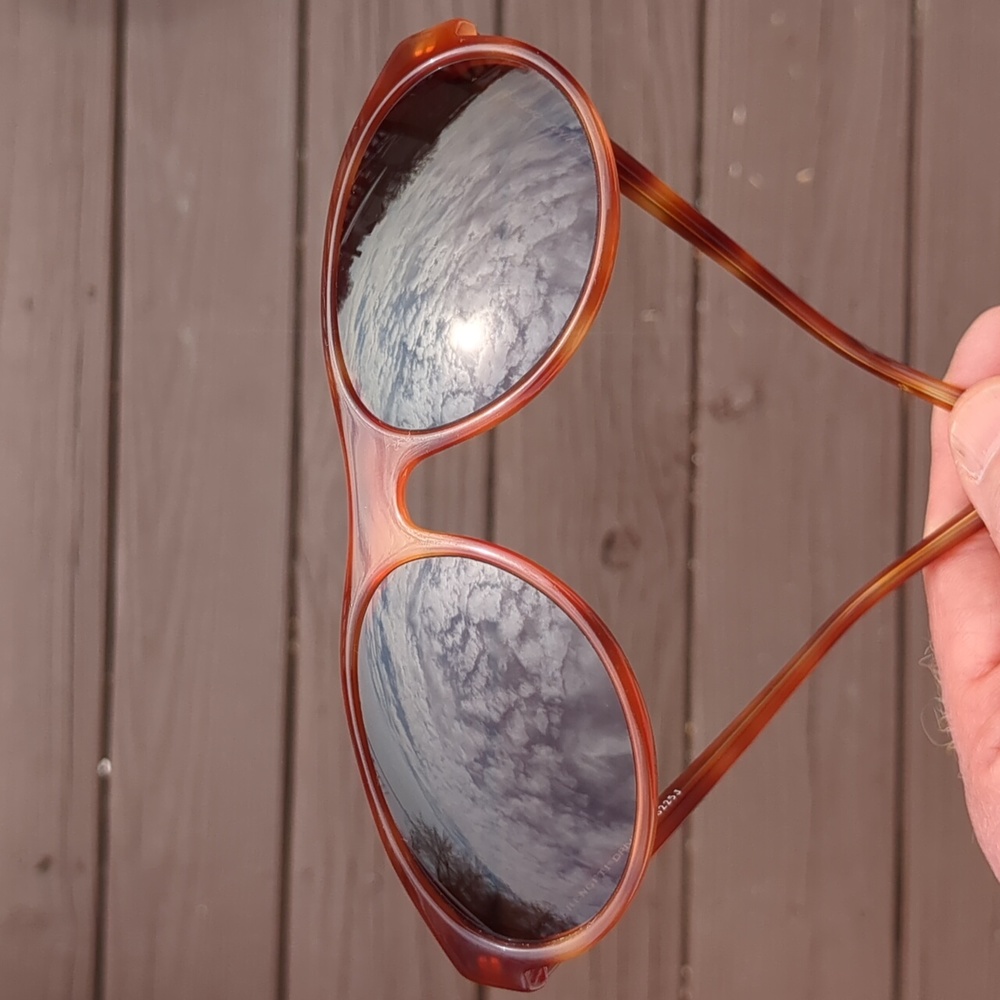 Vintage Women's Brown Tortoise Shell Serengeti Drivers Sun Glasses - Picture 3 of 14